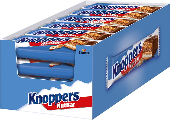 Knoppers - NutBar - tray a 24 Repen