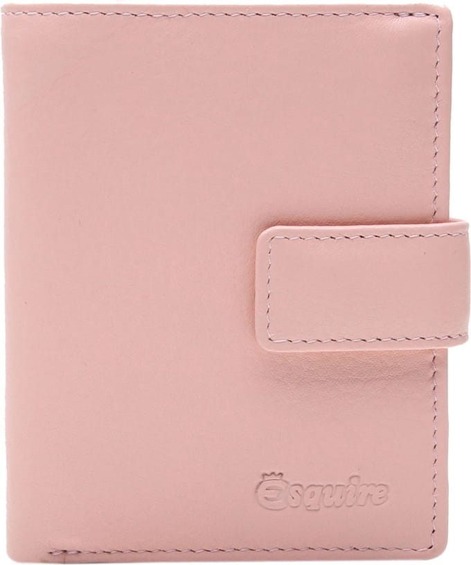 Esquire Leren portemonnee Viktoria 62 Wallet Apricot zalmroze