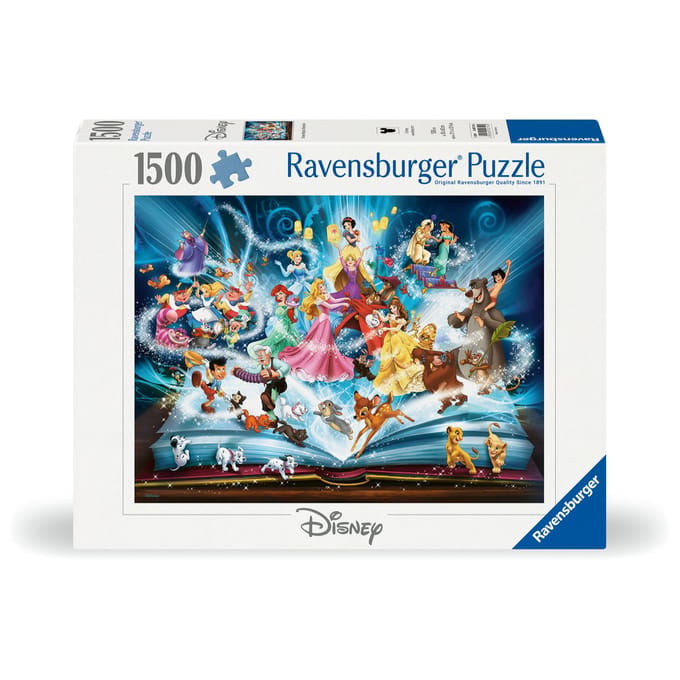 Ravensburger: Puzzel Disney's magische sprookjesboek -1500 stukjes - Legpuzzel
