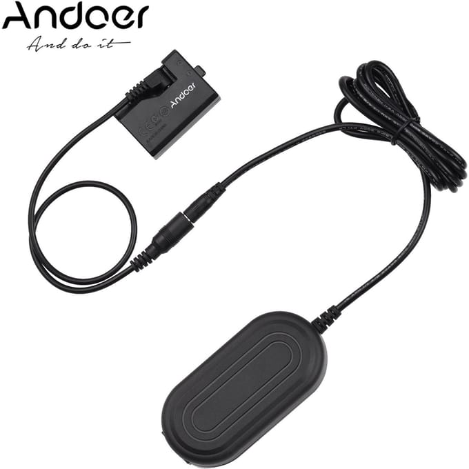 Adaptateur secteur ACK-E10, kit chargeur et coupleur de batterie factice (remplacement pour LP-E10) US Plug