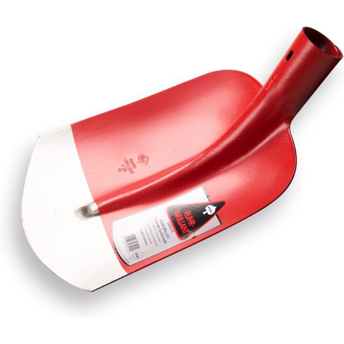 Schepbats 3/4 | 33 cm | extra gehard | rood | RUHR-BRILLANT