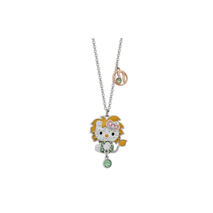 Collier Zodiaque Lion Hello Kitty Swarovski pour Femme 5215295 Box (Random Color) white