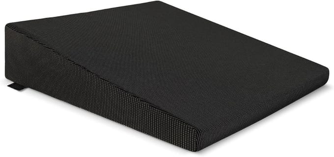 Aurixi® Wigkussen - Wigkussen Bed - Matrasverhoger - Zwart - 37cm x 34cm x 7cm