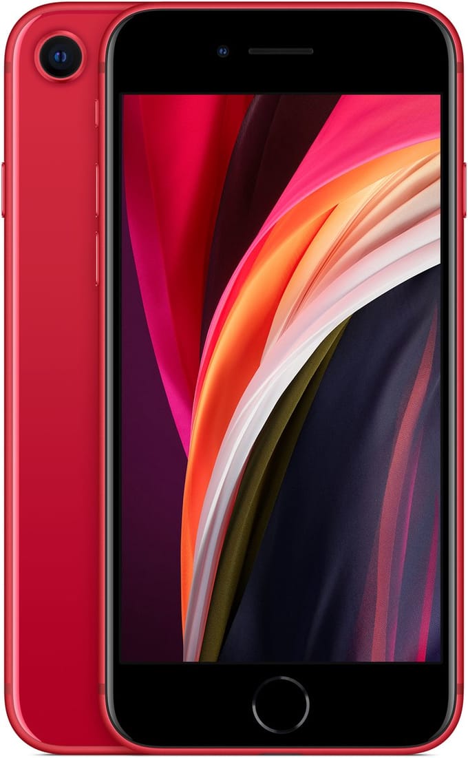 Apple iPhone SE 11,9 cm (4.7") Hybride Dual SIM iOS 14 4G 128 GB Rood