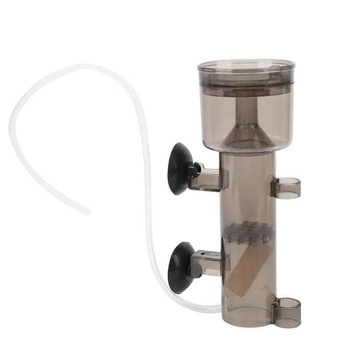 Aquarium Eiwitafschuimer Intern Watertank Pneumatisch Filter Eiwitafschuimer voor ZeeaquariumRS 4003 gray