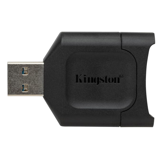 Kingston MLP SD Kaartlezer USB 3.2 UHS-II SD Kaartlezer SDHC SD Lezer SDXC Geheugenkaartlezer USB Adapter MobileLite Plus voor Computer MLP【SD Card Reader】