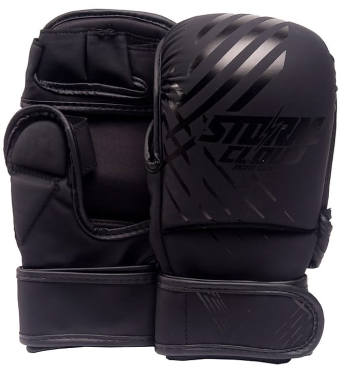 StormCloud Lynx Serie - MMA Sparringhandschoenen - Zwart - 7oz - XXL