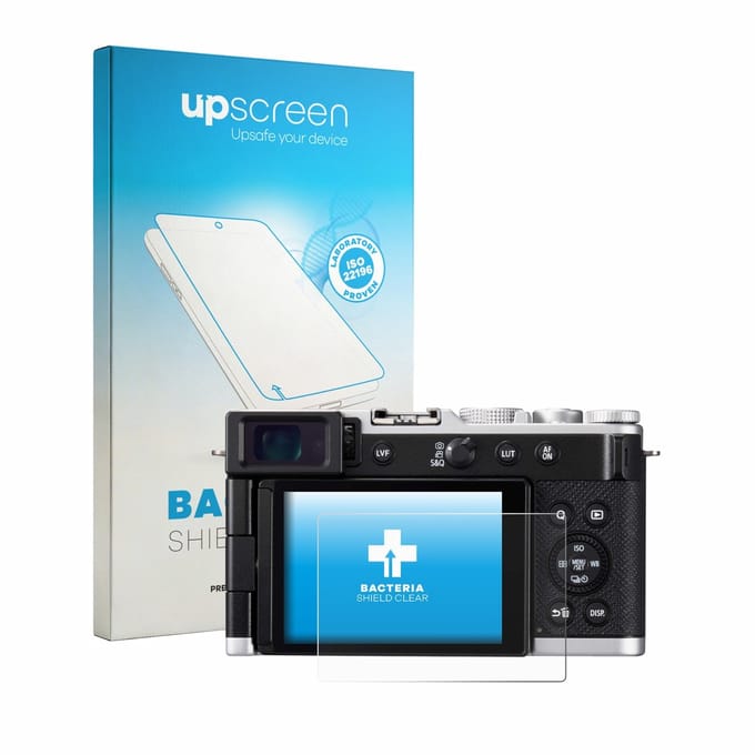 upscreen - Screenprotector voor Panasonic Lumix DC-L10 - Folie Beschermfolie transparant antibacterieel