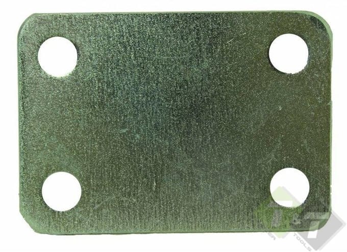 100x70 Stroppenplaat, montageplaat, stalen plaat