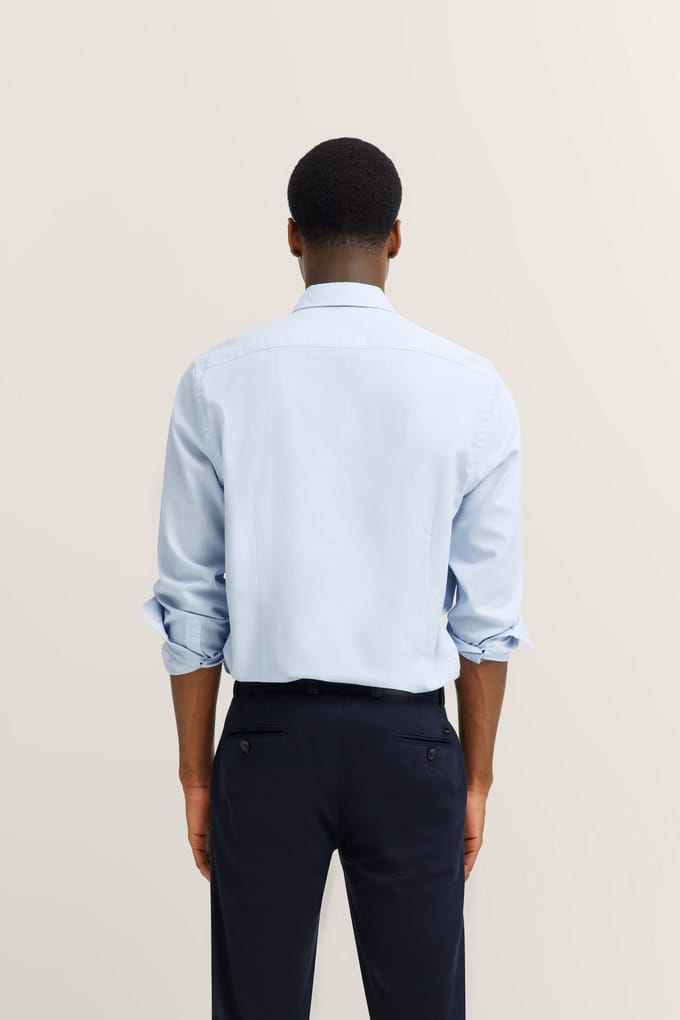 Bugatti Herren Shirt met gestructureerde look