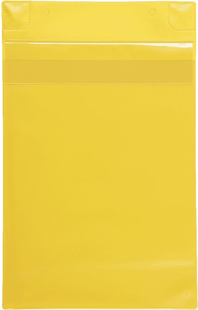 Magneetmap tarifold A4, geel, 225 x 355 mm, 5/VE