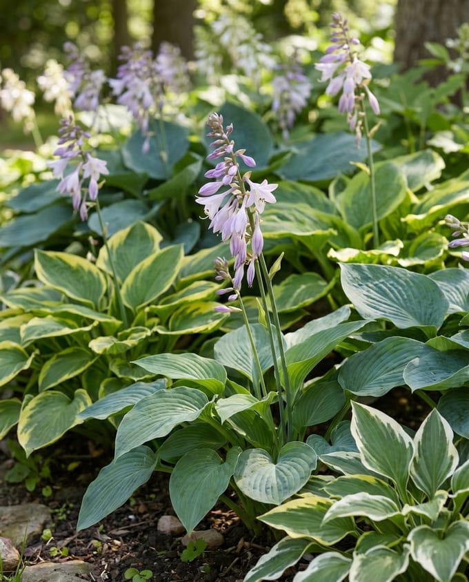 5 sets - Hosta Zaden Vaste Plant Mix Nieuwe Hybriden 60 Cm