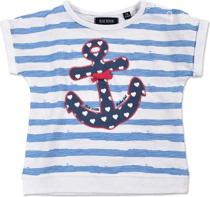 Blue Seven meisjes t-shirt korte mouw maat 68