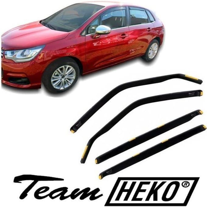 J&;J AUTOMOTIVE | Heko Wind deflectors Voor Citreon C4 2 5D. Berlina 2010-2018