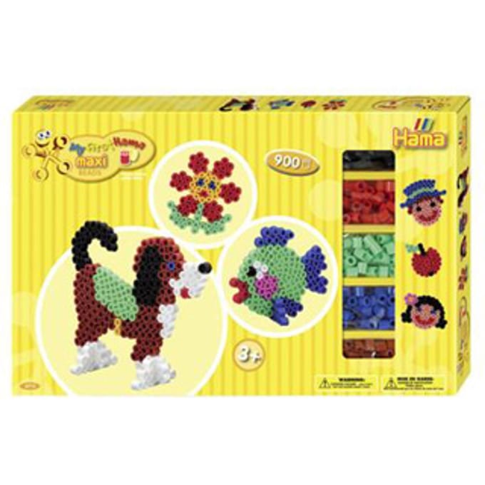 Hama Maxi Strijkkralen Complete Set 900 Stuks