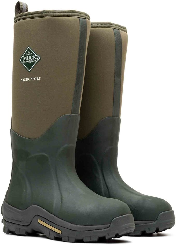 Muck Boot Arctic Sport | Moss/Moss - Regenlaarzen - Maat 45 -