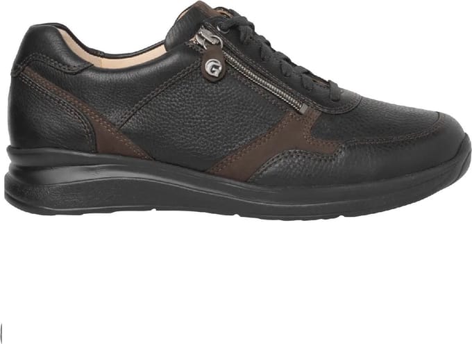 Ganter Harald - heren sneaker - bruin - maat 40.5 (EU) 7 (UK)