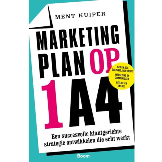 Marketingplan Op 1 A4 - Ment Kuiper