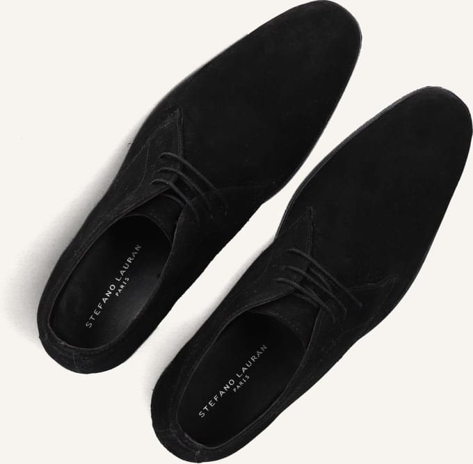 STEFANO LAURAN 92301 Veterschoenen - Heren - Zwart - Maat 42