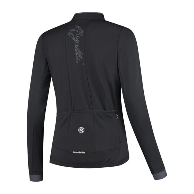 Rogelli Essential Fietsshirt - Lange Mouwen - Dames - Zwart - Maat S