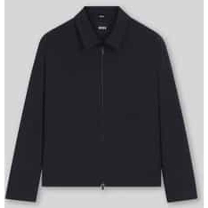 relaxed fit blouson van wolmix model 'CARPER'