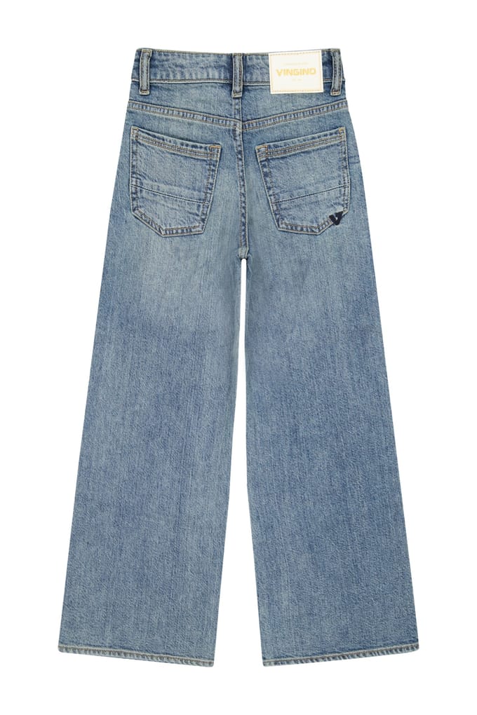 Vingino Cianna Mid Blue Wash Größe: 4 | Jeans Outlet | kids | Blau