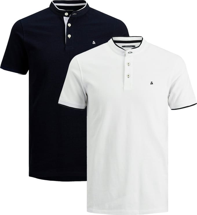 Jack & Jones Heren poloshirt 2 pack Paulos Mao