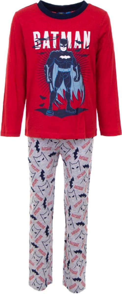 Kinderpyjama - Batman - Rood - 3 jaar/98 cm
