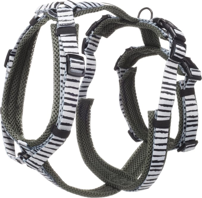 Hond Veiligheidsharnas Uluwatu Wit M 46-74cm 52-74cm 47-69cm 20mm