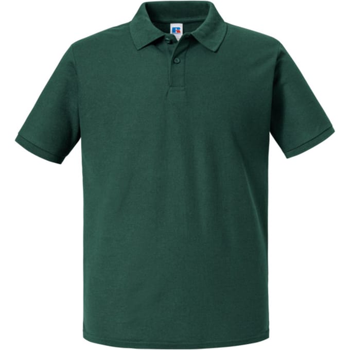 Russell Heren Authentic Eco Poloshirt (Fles groen)