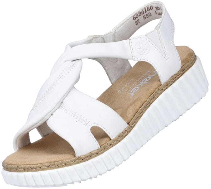 Sandalen met sleehak Rieker -