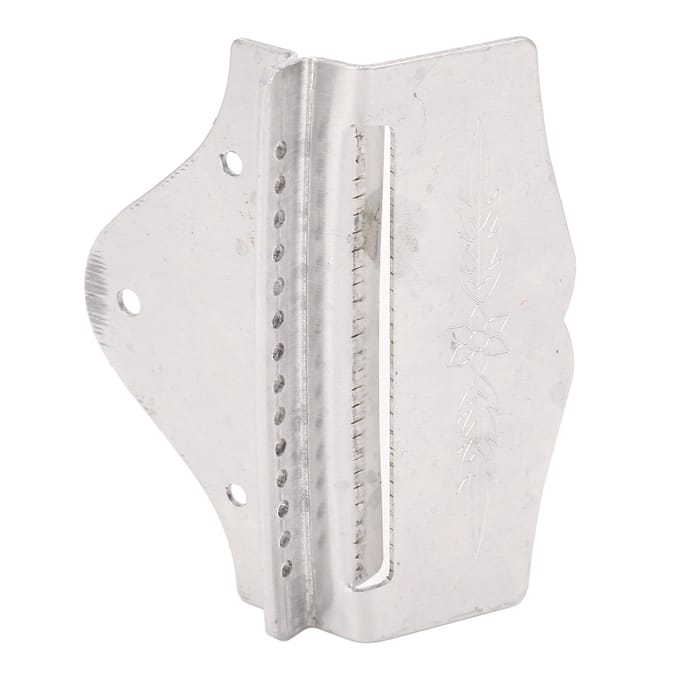14-snarige Mandoline Staartstuk Metaal Professioneel Mandoline Staartstuk Vervanging Zilver gray