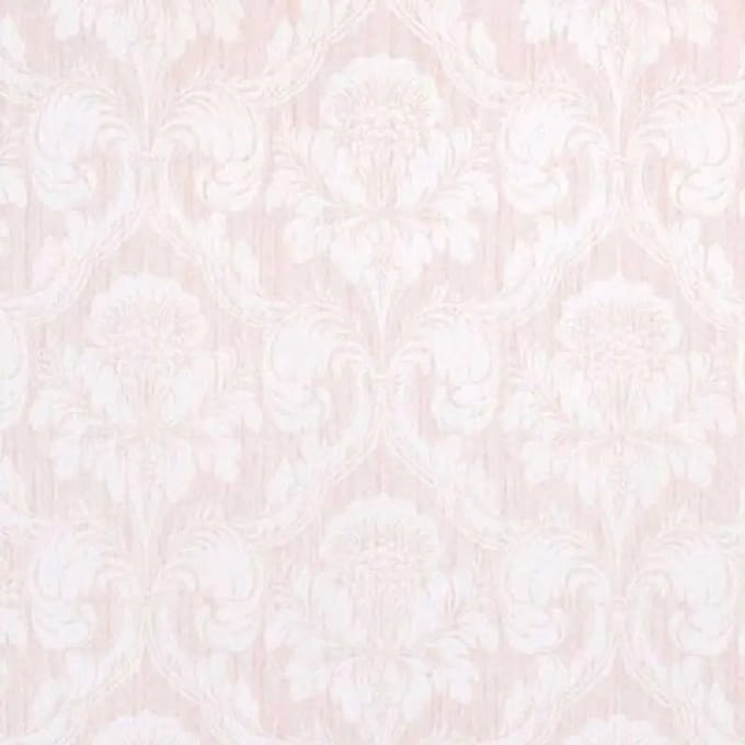 Dutch Wallcoverings Vlakvinyl 70 cm br. - Medaillon Roze