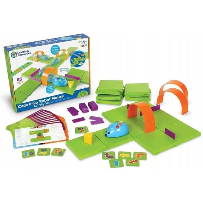 Learning Resources Code & Go® Robot Mouse Activity Set - 4+