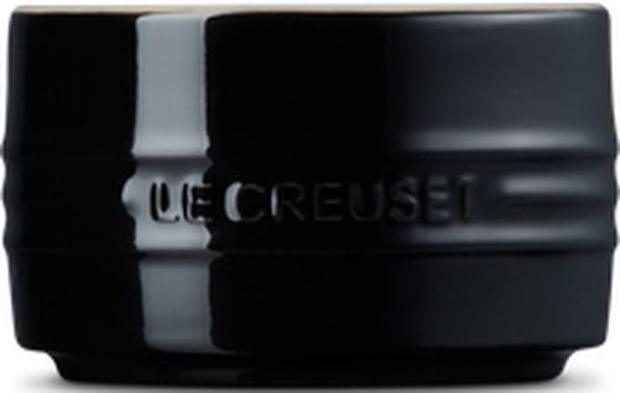 Le Creuset 6 Stapelbare schaaltjes Ebbenzwart 9cm 0,2l