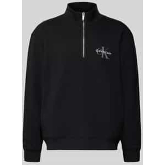 Regular fit sweatshirt met logostitching, model 'Terry'