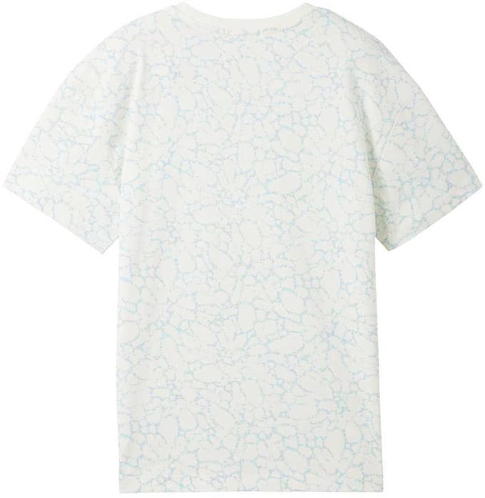 Tom Tailor Oversize Artwork T-shirt Met Korte Mouwen Beige 176 cm Jongen