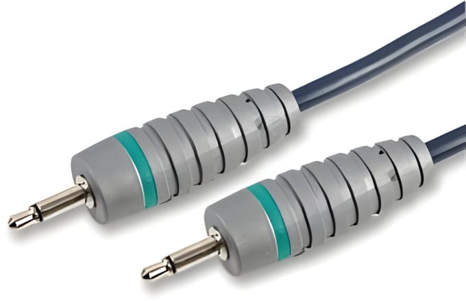 Bandridge BAL3001 - Mono Audiokabel - 3.5 mm - 1 m