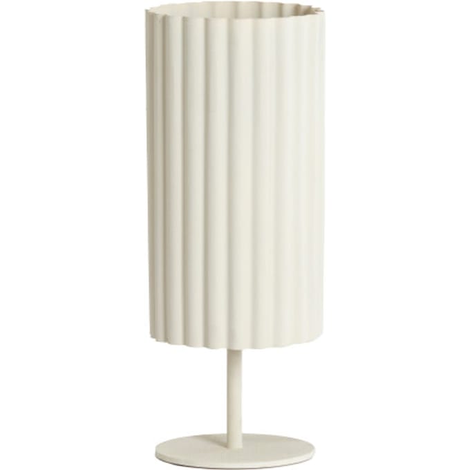 Light & Living - Tafellamp ARDALES - Ø16x42cm - Wit