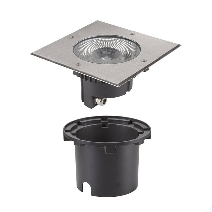 SLV Rocci 200 grondspot inbouwlamp vierkant 20cm