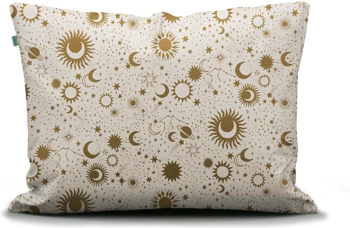 COVERS & CO Luna Tic Dekbedovertrek Ecru - Junior - 120x150 cm + 1 kussensloop 60x70 cm