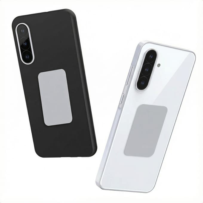 imoshion Magnetisch Plaatje 2-pack voor magnetische houders - Grijs