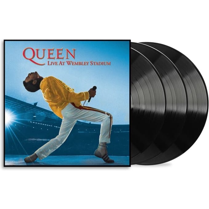 Queen LP - Live at Wembley Stadium 1986 - voor Geen - standaard