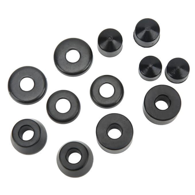Skateboard Schokdemper PU Zwart Hoge Veerkracht Beugel Schokbestendige Pad voor Longboard gray