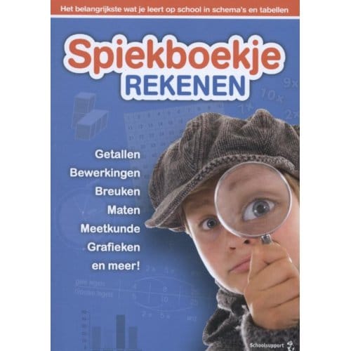 Spiekboekje Rekenen - Spiekboekjes - Gerard van der Garde