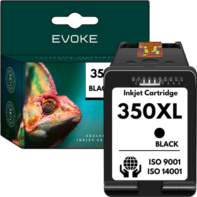 Inkt voor HP printer 350 zwart 1550 pagina's 35 ml