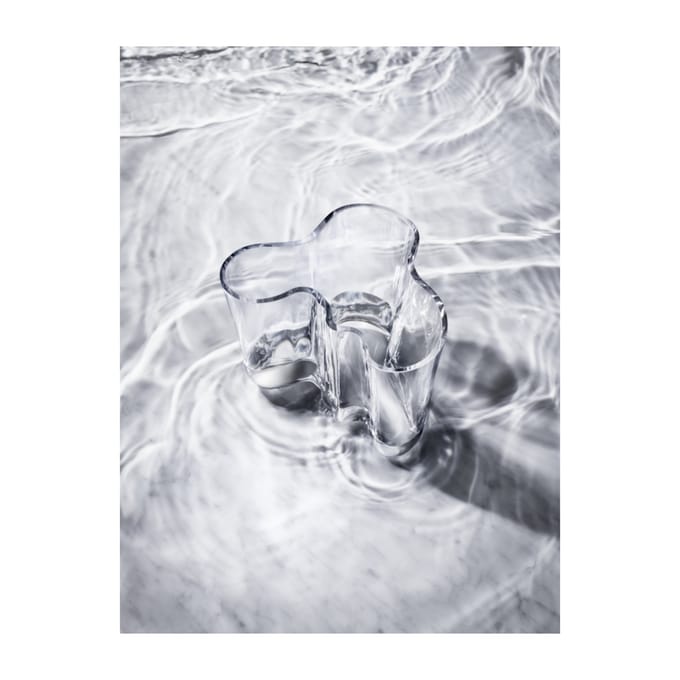 Iittala - Alvar Aalto Vaas 16cm - helder - transparant