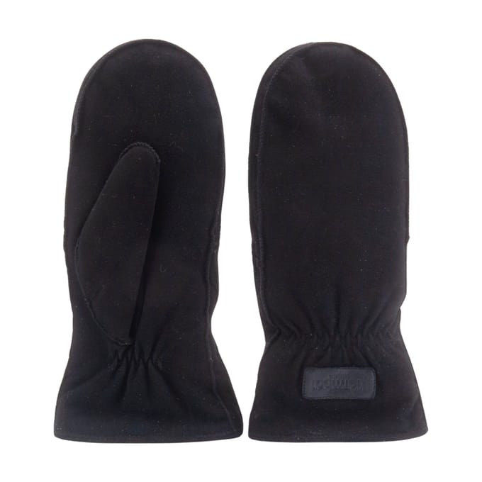 Warmbat Dames Wanten - Zwart - Maat S