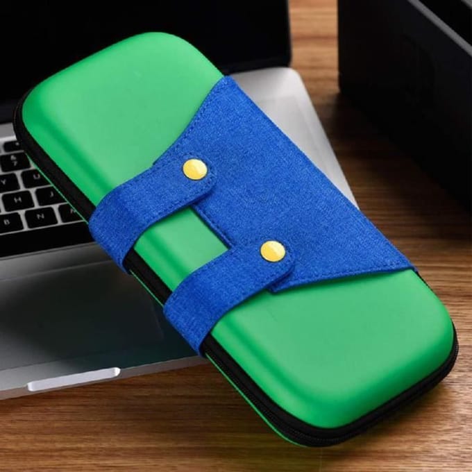 Vert-Sac de rangement pour console de jeu Nintendo Switch, housse de console, étui rigide de voyage, coque de groen