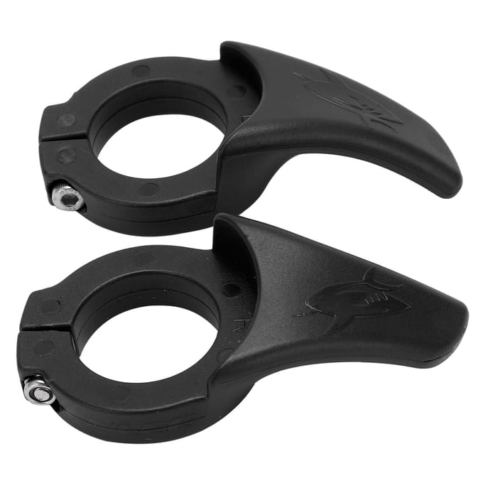 Enlee 1 Paar Mini Fiets Rust Stuur Universele Fiets Verlengde Barends voor MountainbikeZwart zwart